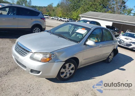 2009 Kia Spectra Ex из США, поврежденный, VIN KNAFE221595590951